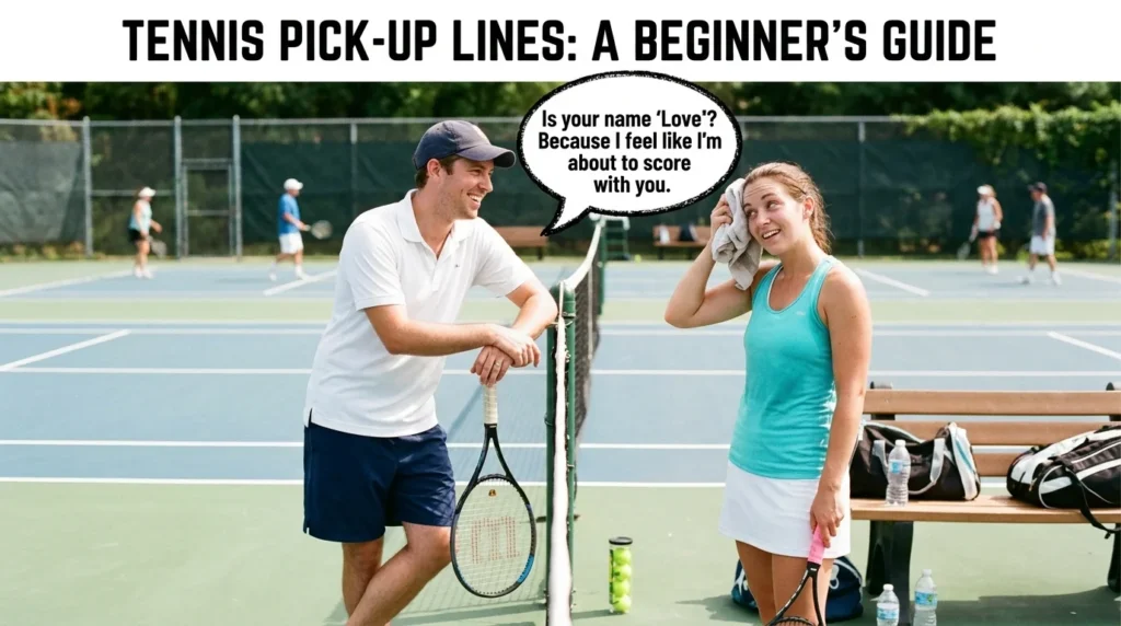 tennis pick up lines