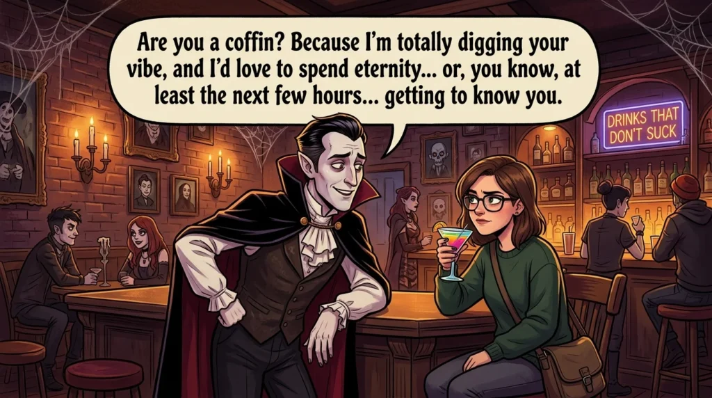 vampire pick up lines